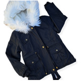 Campera Parka Nene Y Nena Con Corderito