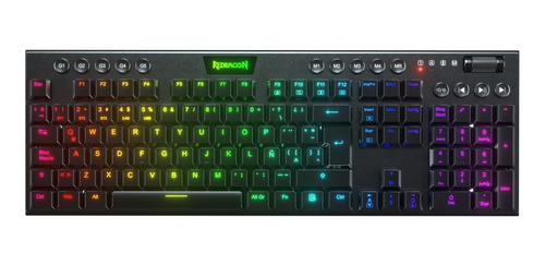 Teclado Gamer Redragon Horus K619-rgb Rgb La Switch Red Mexx