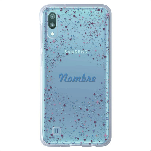 Funda Para Samsung Galaxy Estrellas Personalizada Con Nombre