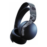 Headset Sem Fio Pulse 3d Gray Camouflage Sony Cor Cinza Cor Da Luz Cinza