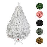 Arbol De Navidad Frondoso Sierra 220cm Naviplastic Color Blanco