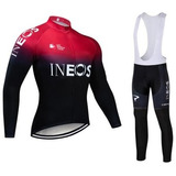 Uniforme Ciclismo Manga Larga Ruta Mtb Ineos Lycra