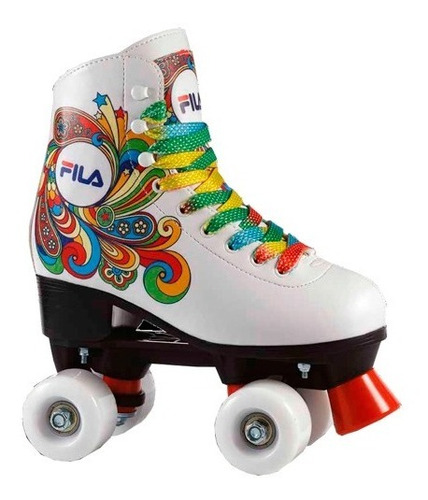 Patines Artisticos Fila Italia Bella 4 Ruedas Freno - El Rey