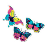 Gt Gráficos Hermosa Mariposas Conjunto - 2  Cada Pegatinas D