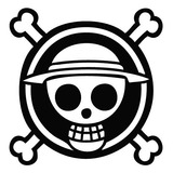 One Piece Pirata Calca Vinyl Sticker Auto Pared Laptop