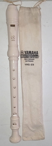 Flauta Antiga Yamaha Yrs-23 Germânica + Saquinho Original 