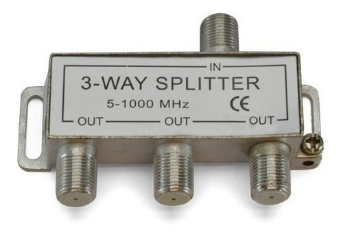 Derivador Splitter Señal Coaxil Digital 3 Salidas 1 Ghz