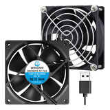 Winsinn Ventilador Usb De 3.150 in 5 V Sin Escobillas  3.1.