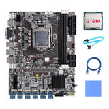 Placa Base B75 Eth Mining 12 Pcie A Usb Lga1155