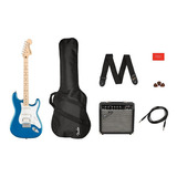 Paquete Guitarra Eléctrica Affinity Stratocaster Hss Mn Lpb