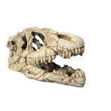 Cráneo De Dinosaurio De Resina Adorno Acuario Pecera