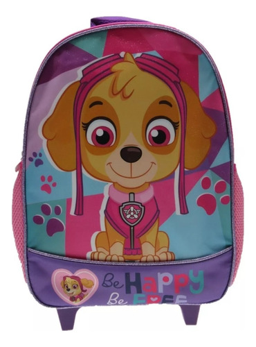 Mochila Con Ruedas Paw Patrol Original 