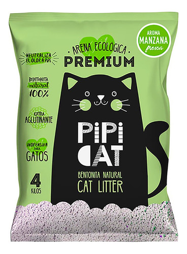 Pipicat Arena Sanitaria Manzana 4kg