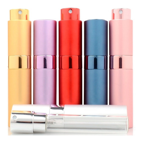 10 Ml Perfumero Recargable Portable Spray Loción Atomizador 