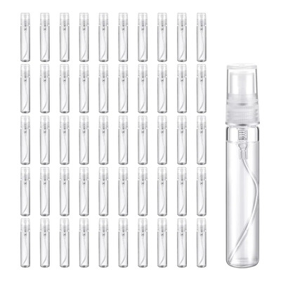 Lejfuxjj 50 Pcs 10ml Mini Botellas Spray Perfume Vidrio Recargables | MercadoLibre