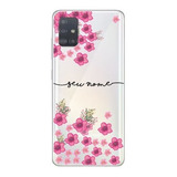 Capa Linda Capinha Personalizada Flores Com Nome Gravado