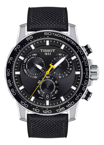 Reloj Tissot Supersport Chrono Textil Negro