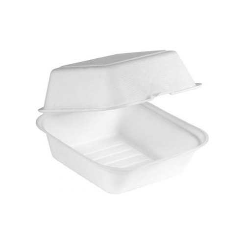 Porta Hamburguesa Biodegradable C1 X Paq 50 Uds