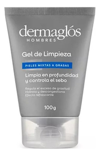 Dermaglós Hombres Gel De Limpieza Pieles Mixtas/grasas X100g