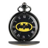 Reloj De Bolsillo De Cuarzo Tallado ( Batman )