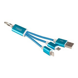 Cable Llavero Usb A Micro Y Usb iPhone Noga