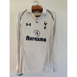 Camiseta Titular Tottenham Hotspur 2013 Manga Larga