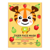 Face Food Sheet Mask Tigger Apple & Strawberry