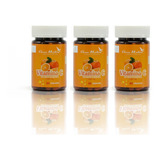 Vitamina C Gm 3 Frascos 180 Capsulas 1000mg