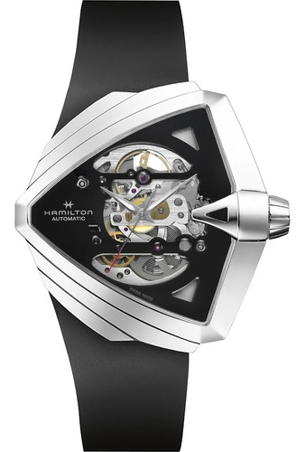 Reloj Hamilton Ventura Xxl Skeleton Auto H24625330 Caballero