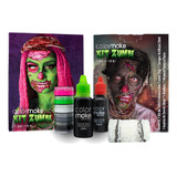 Kit Zumbi Efeitos Especiais Com Atadura Terror Halloween