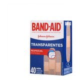 Band-aid Curitas Apositos Transparentes/respirables X40 Un.