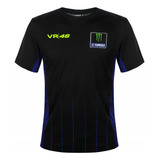Camiseta Vr46 Yamaha Black Original