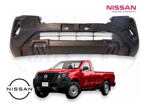 Facia Defensa Frontal Np300 Corrugada 2021 2022 Nueva Nissan