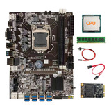 Placa Base Minera B75 Btc+cpu Aleatoria+ddr3 4 Gb 1600 Mhz R