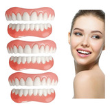 3×set De Prótesis Profesionales Silicona Brillante Dentes B