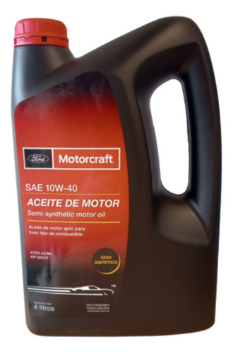 Aceite Semisintetico 10w40 Motorcraft X4lts Orig Ford