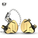 Auriculares In Ear Kz Zsn Pro X Dorados Gold (sin Micrófono)