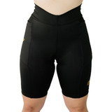 Bermuda Ciclista Feminina Com Forro Gel Short Pazani Sport 