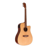 Guitarra Electroacústica Bamboo Spruce 41 Eq Oferta!!