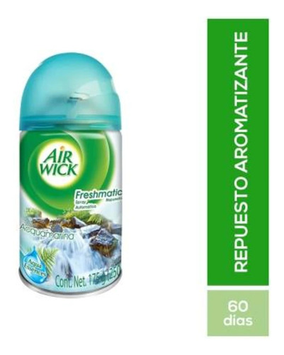 Repuesto Aromatizante Ambiental Air Wick Aquamarina 250ml