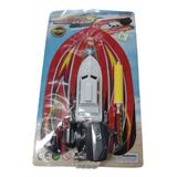 Lancha Barco Gomon Motor A Pila Inflable Racing Boat Blister