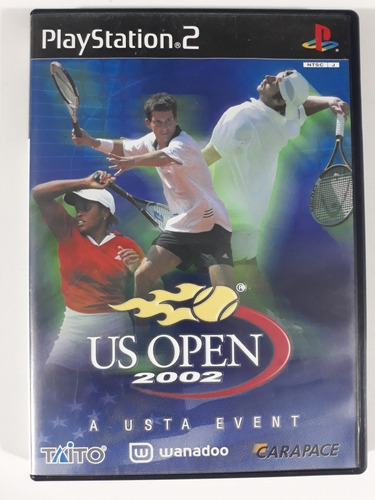 Us Open 2002 A Usta Event Jogo Original Ps2 