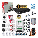 Cámaras De Seguridad Kit Dahua Dvr 4ch + 4cam 1080p+ D.d 1tb