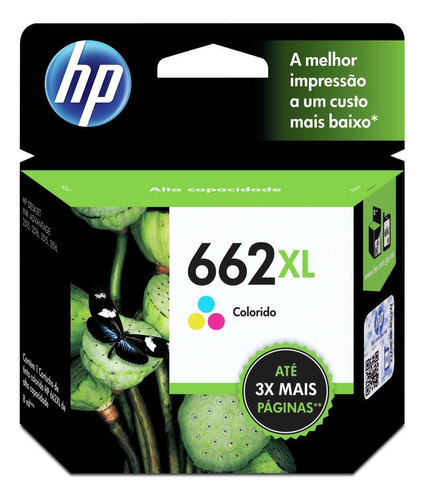 Cartucho 662 Xl Color Para Hp 3516 2546 3546 Original