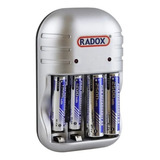 Cargador Baterías Aaa/aa/9v Radox 660-166 Incluye 2aa Y 2aaa