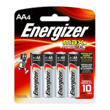 Pilas Aa Energizer Max Alcalina Blister X 4 Unidades Pila