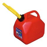 Bidon Tanque Para Combustible Rojo 5 Litros Scepter