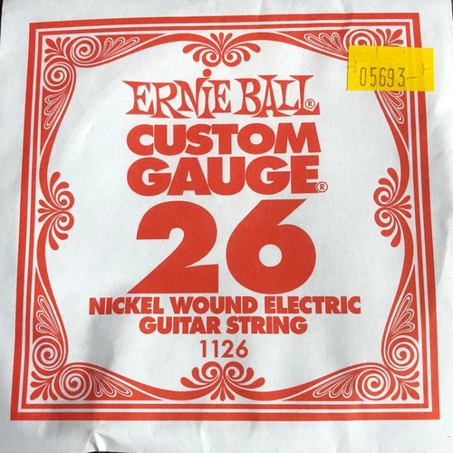 Cuerdas Por Unidad Ernie Ball Guitarra Electrica 4ta,5ta,6t 