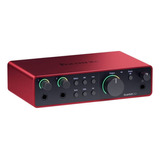 Focusrite Scarlett 2i2 Interfaz De Audio Usb-c 4ª Gen 