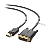 Cable Importa Gold Display Displayport A Dvi Cable, 6 Pies